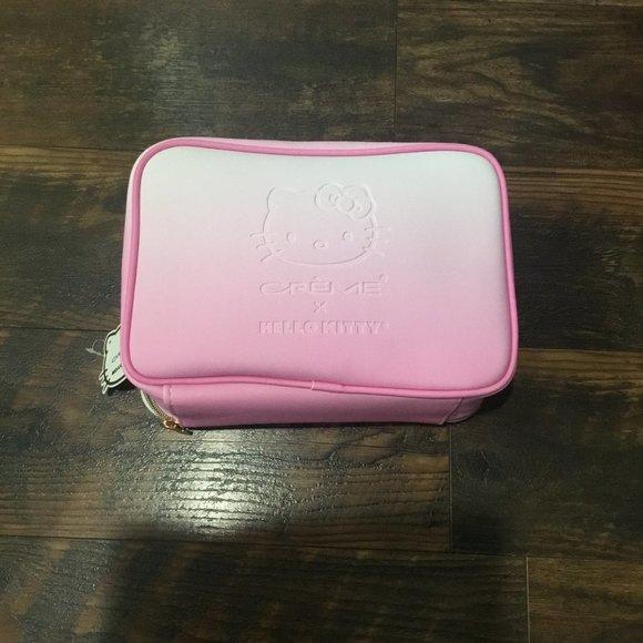 FINAL PRICE!! Hello Kitty Large Pink Square Travel Case - Picture 7 of 7